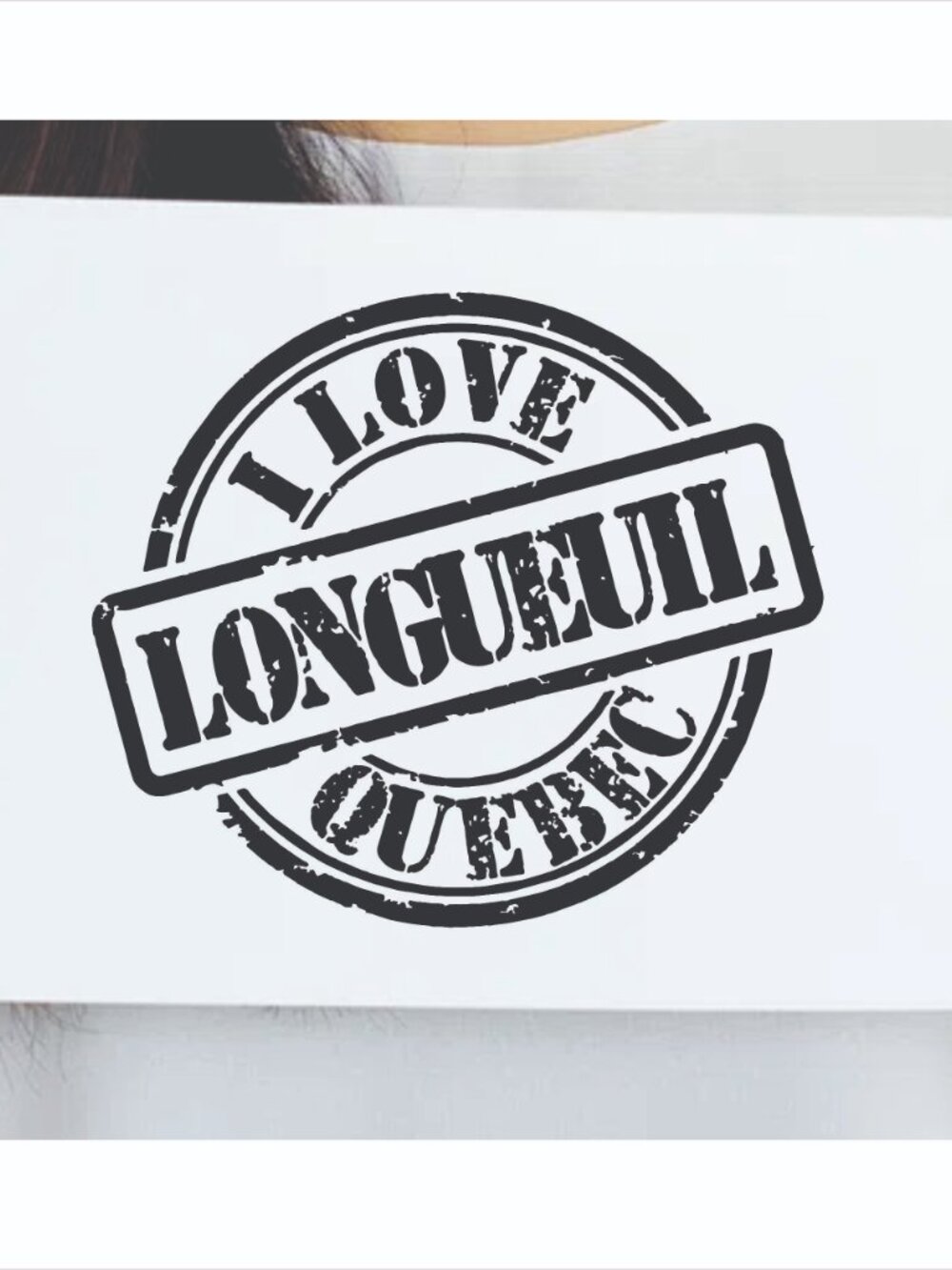 I love Longueil Quebec Decal 6 inch.